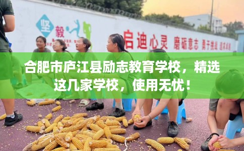合肥市庐江县励志教育学校,精选这几家学校,使用无忧! 合肥市庐江县励志教育学校,精选这几家学校,使用无忧!