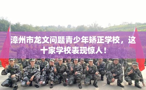 漳州市龙文问题青少年矫正学校，这十家学校表现惊人！
