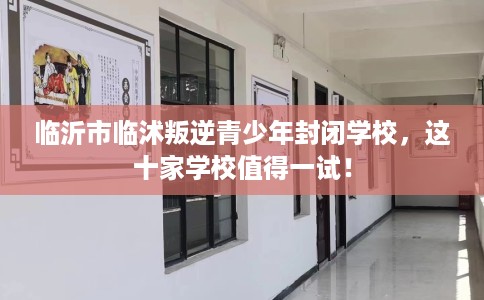 临沂市临沭叛逆青少年封闭学校，这十家学校值得一试！