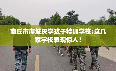 商丘市虞城厌学孩子特训学校:这几家学校表现惊人！