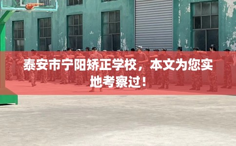 泰安市宁阳矫正学校，本文为您实地考察过！