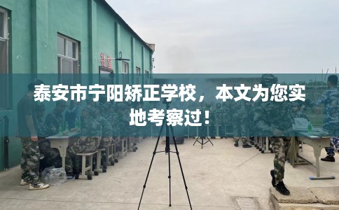 泰安市宁阳矫正学校，本文为您实地考察过！