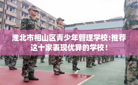 淮北市相山区青少年管理学校:推荐这十家表现优异的学校！