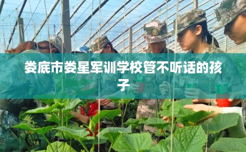 娄底市娄星军训学校管不听话的孩子