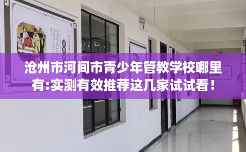 沧州市河间市青少年管教学校哪里有:实测有效推荐这几家试试看！