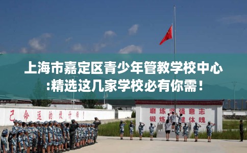 上海市嘉定区青少年管教学校中心:精选这几家学校必有你需！