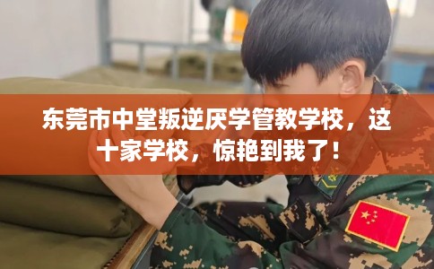 东莞市中堂叛逆厌学管教学校，这十家学校，惊艳到我了！