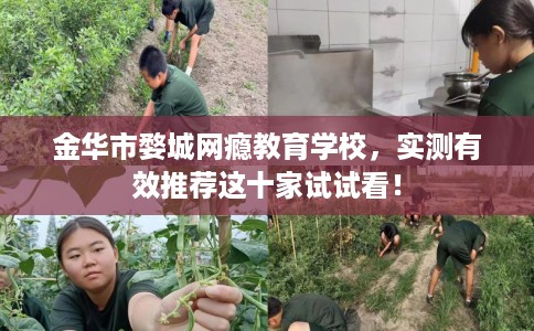 金华市婺城网瘾教育学校，实测有效推荐这十家试试看！