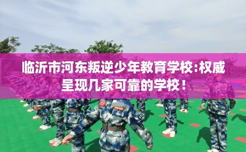 临沂市河东叛逆少年教育学校:权威呈现几家可靠的学校！
