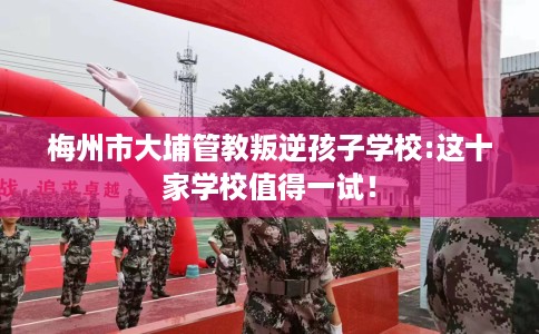 梅州市大埔管教叛逆孩子学校:这十家学校值得一试! 梅州市大埔管教叛逆孩子学校:这十家学校值得一试!