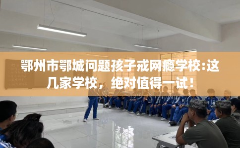 鄂州市鄂城问题孩子戒网瘾学校:这几家学校,绝对值得一试! 鄂州市鄂城问题孩子戒网瘾学校:这几家学校,绝对值得一试!