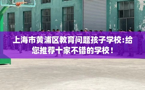 上海市黄浦区教育问题孩子学校:给您推荐十家不错的学校！
