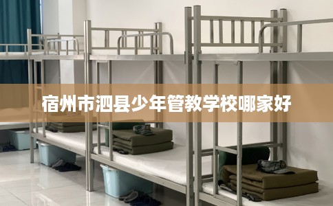 宿州市泗县少年管教学校哪家好