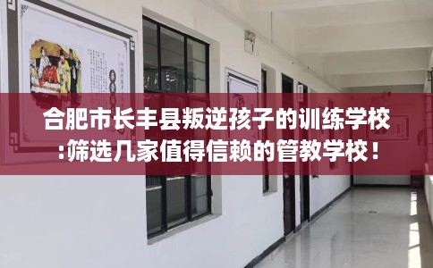 合肥市长丰县叛逆孩子的训练学校:筛选几家值得信赖的管教学校！