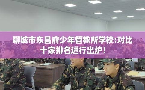 聊城市东昌府少年管教所学校:对比十家排名进行出炉！