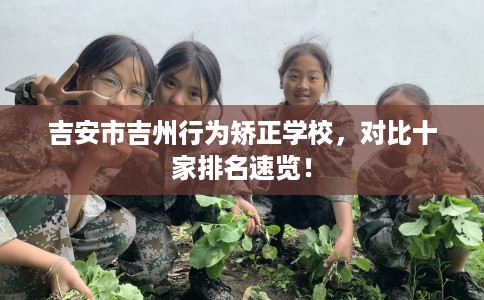 吉安市吉州行为矫正学校,对比十家排名速览! 吉安市吉州行为矫正学校,对比十家排名速览!