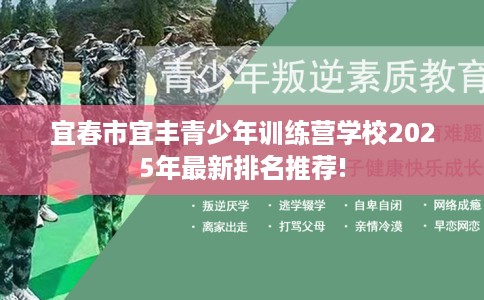 宜春市宜丰青少年训练营学校2025年最新排名推荐!