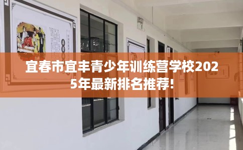 宜春市宜丰青少年训练营学校2025年最新排名推荐!