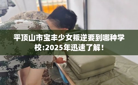 平顶山市宝丰少女叛逆要到哪种学校:2025年迅速了解！