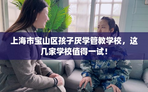 上海市宝山区孩子厌学管教学校，这几家学校值得一试！
