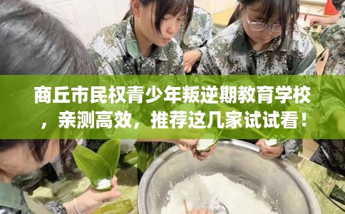 商丘市民权青少年叛逆期教育学校，亲测高效，推荐这几家试试看！