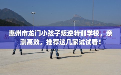 惠州市龙门小孩子叛逆特训学校,亲测高效,推荐这几家试试看! 惠州市龙门小孩子叛逆特训学校,亲测高效,推荐这几家试试看!