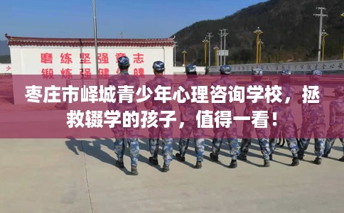 枣庄市峄城青少年心理咨询学校，拯救辍学的孩子，值得一看！