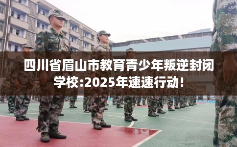 四川省眉山市教育青少年叛逆封闭学校:2025年速速行动!