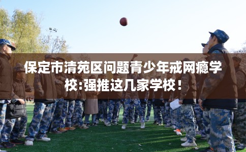 保定市清苑区问题青少年戒网瘾学校:强推这几家学校！