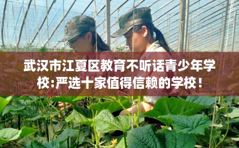 武汉市江夏区教育不听话青少年学校:严选十家值得信赖的学校! 武汉市江夏区教育不听话青少年学校:严选十家值得信赖的学校!