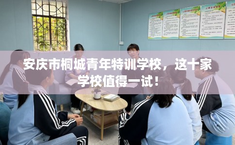 安庆市桐城青年特训学校，这十家学校值得一试！