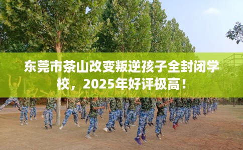 东莞市茶山改变叛逆孩子全封闭学校，2025年好评极高！