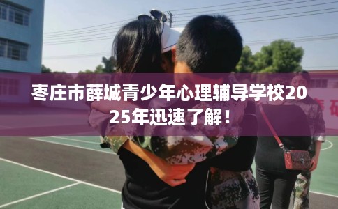 枣庄市薛城青少年心理辅导学校2025年迅速了解！