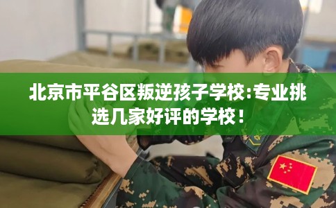 北京市平谷区叛逆孩子学校:专业挑选几家好评的学校！