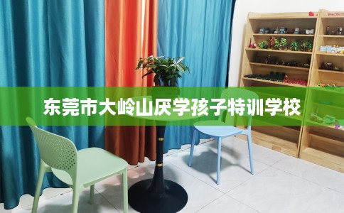 东莞市大岭山厌学孩子特训学校 东莞市大岭山厌学孩子特训学校