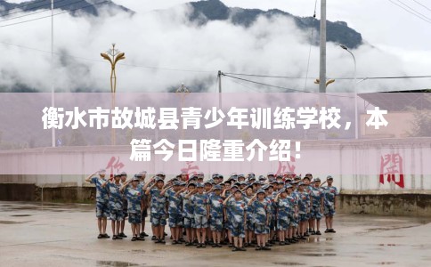 衡水市故城县青少年训练学校,本篇今日隆重介绍! 衡水市故城县青少年训练学校,本篇今日隆重介绍!