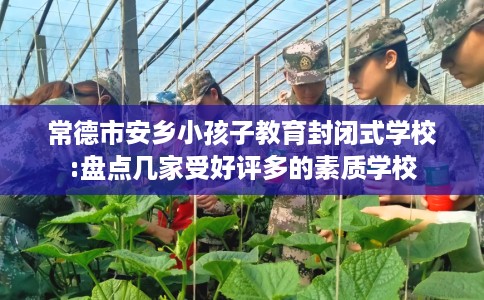 常德市安乡小孩子教育封闭式学校:盘点几家受好评多的素质学校