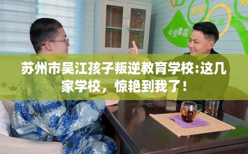 苏州市吴江孩子叛逆教育学校:这几家学校，惊艳到我了！