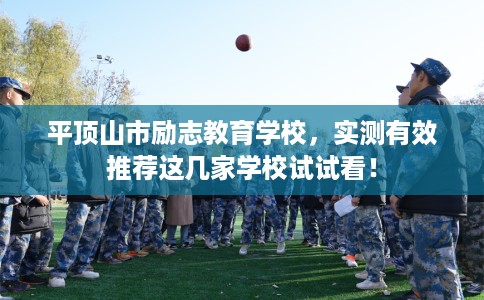 平顶山市励志教育学校，实测有效推荐这几家学校试试看！