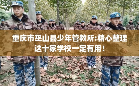 重庆市巫山县少年管教所:精心整理这十家学校一定有用！