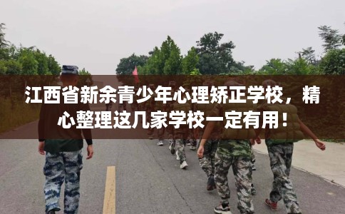 江西省新余青少年心理矫正学校，精心整理这几家学校一定有用！