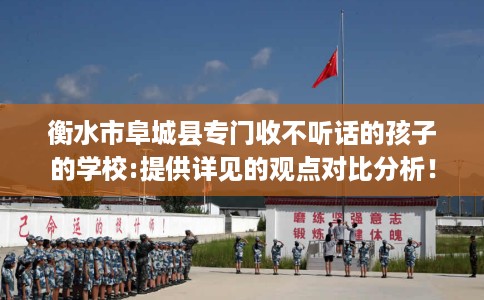 衡水市阜城县专门收不听话的孩子的学校:提供详见的观点对比分析! 衡水市阜城县专门收不听话的孩子的学校:提供详见的观点对比分析!