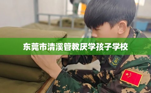 东莞市清溪管教厌学孩子学校