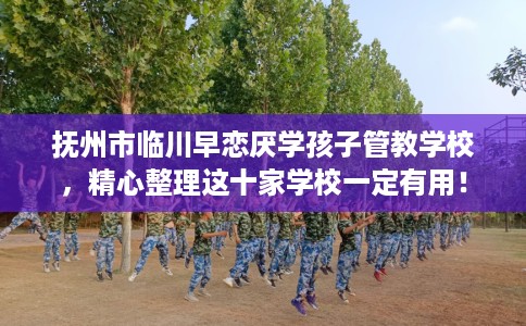 抚州市临川早恋厌学孩子管教学校，精心整理这十家学校一定有用！