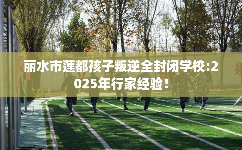 丽水市莲都孩子叛逆全封闭学校:2025年行家经验！