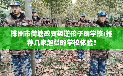 株洲市荷塘改变叛逆孩子的学校:推荐几家超赞的学校体验！