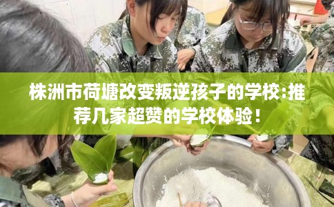 株洲市荷塘改变叛逆孩子的学校:推荐几家超赞的学校体验！