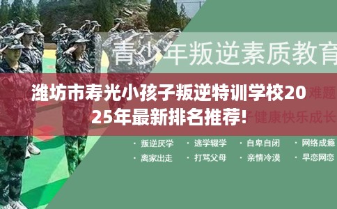 潍坊市寿光小孩子叛逆特训学校2025年最新排名推荐!
