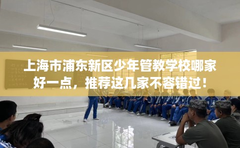 上海市浦东新区少年管教学校哪家好一点,推荐这几家不容错过! 上海市浦东新区少年管教学校哪家好一点,推荐这几家不容错过!
