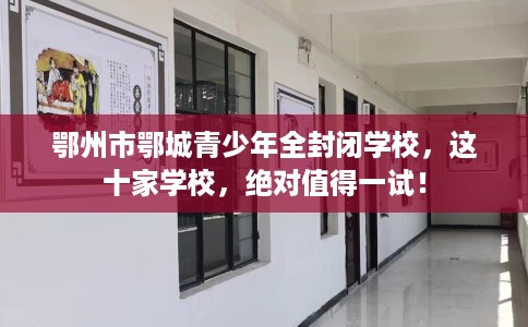 鄂州市鄂城青少年全封闭学校,这十家学校,绝对值得一试! 鄂州市鄂城青少年全封闭学校,这十家学校,绝对值得一试!